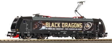PIKO 57877 - H0 - E-Lok BR 185 Black Dragons, Ep. VI
